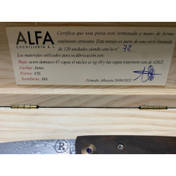 Navaja Salamadra Juma marrón